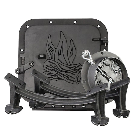 Us Stove Co Barrel Camp Stove Kit BSK1000